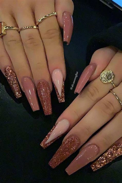 nude long coffin nails|41 Pretty Nude Coffin Nails That Anyone Can Pull Off .